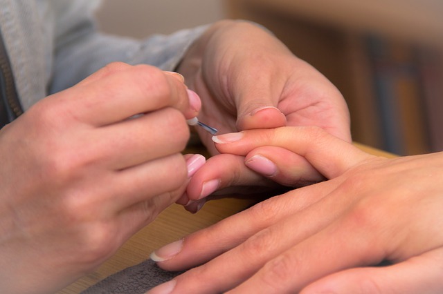 Why do we feel cool when we apply nail polish on nails?