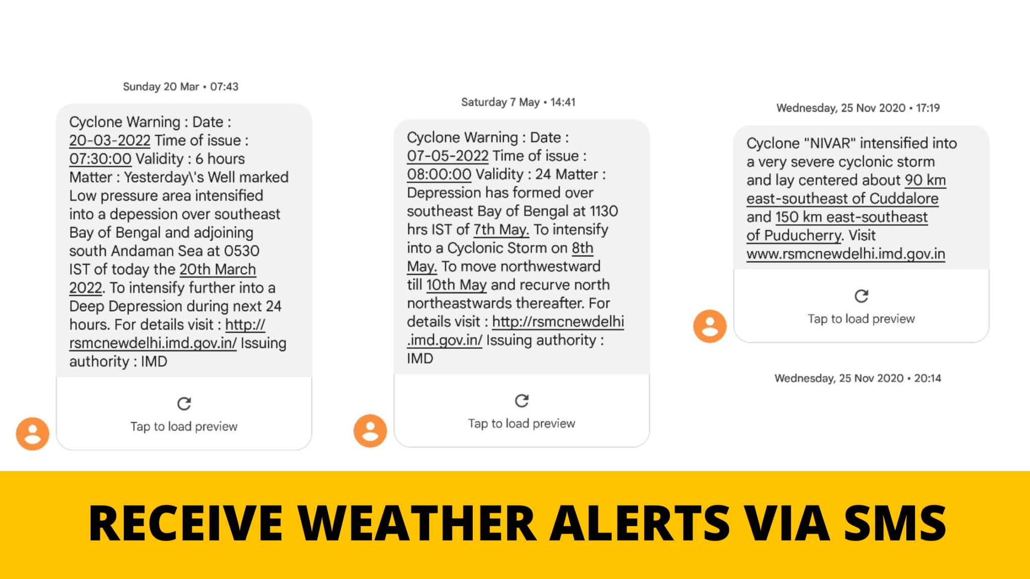 weather alerts