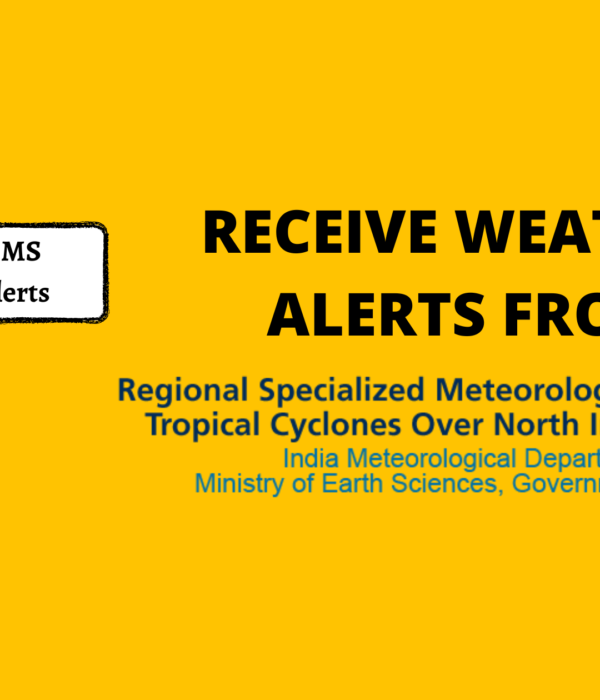 How to get Weather Alerts without Internet in India
