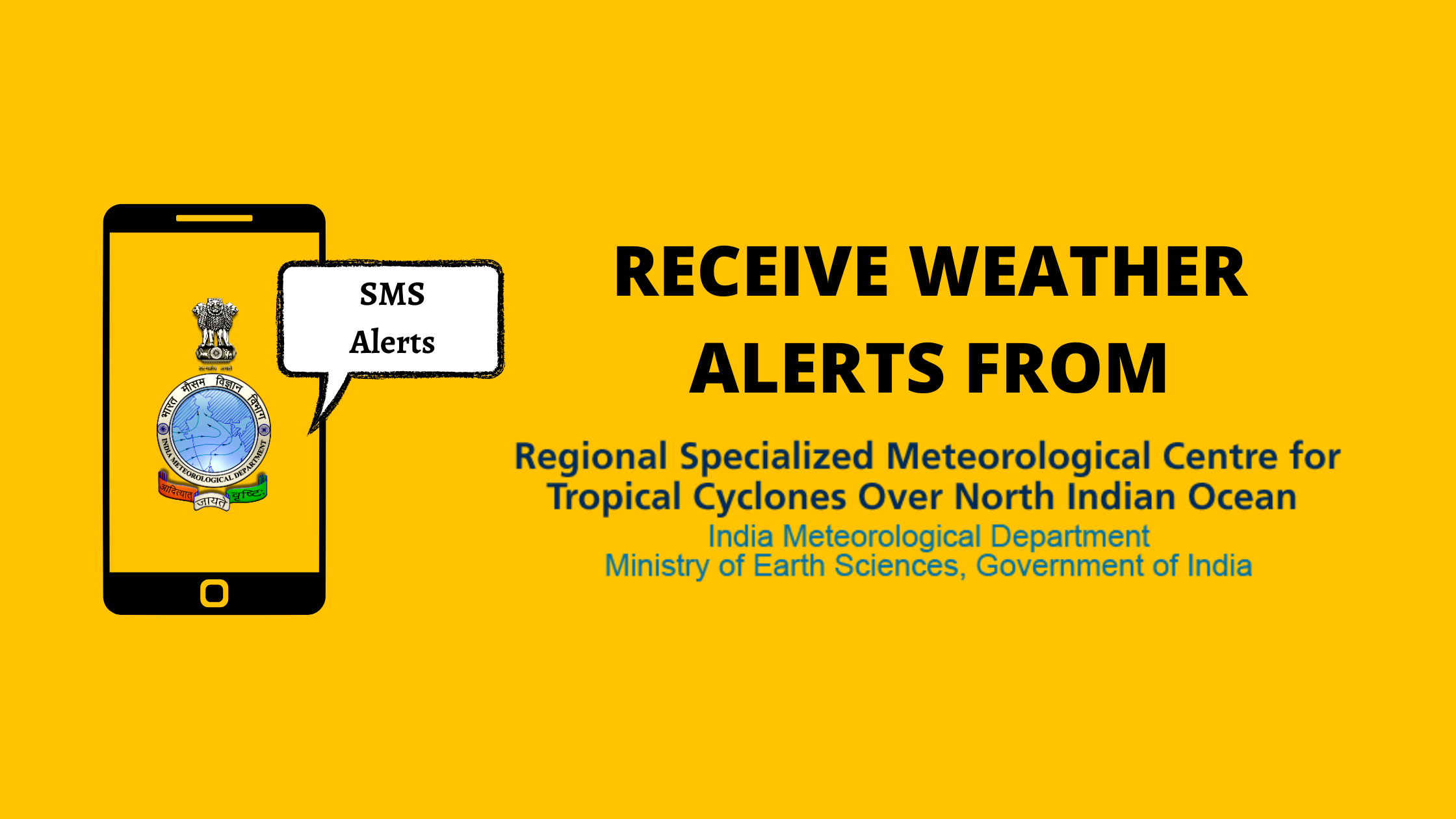 How to get Weather Alerts without Internet in India