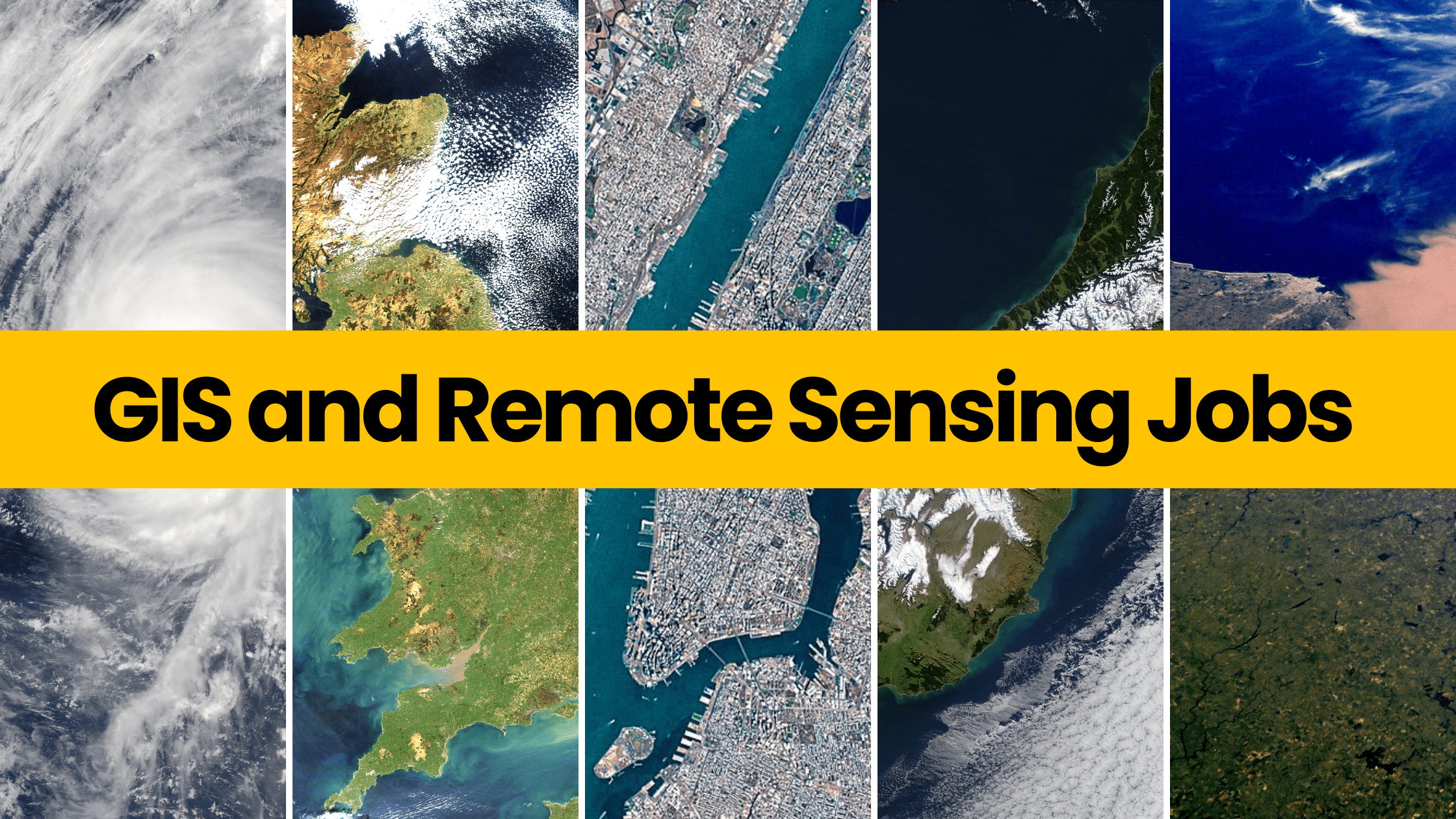 GIS and Remote Sensing Jobs in Government of India