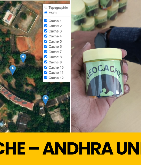 Geocache – Andhra University, Visakhapatnam